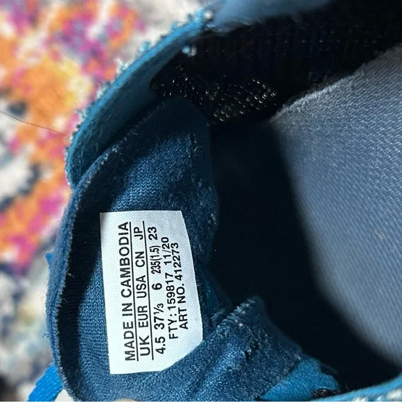 Salomon | Womens Tech Lite Walking Shoes Blue Size 6 - Picture 8 of 8